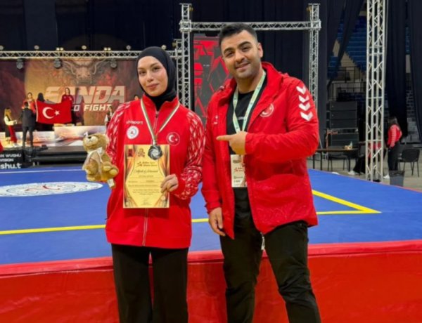 Ceyda Güven gümüş madalya kazandı